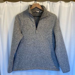 Orvis quarter zip fleece pullover